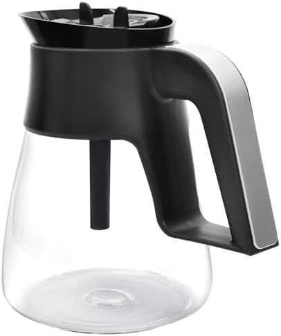 10-Cup Coffee Pot Replacement for Ninja Coffee Maker CM400 CM401 CF090 CF091 CM300 CP300 CP301 Glass Carafe Replacement with Brew-Through Lid Sturdy Handle