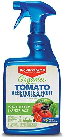 BioAdvanced Organics Brand Tomato, Vegetable & Fruit For Insects, Ready-to-Use, 24 oz