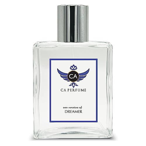 CA Perfume Impression of Vrsc Dreamer For Men Replica Fragrance Dupes Eau de Parfum Spray Bottle 3.4 Fl Oz/100ml-X1