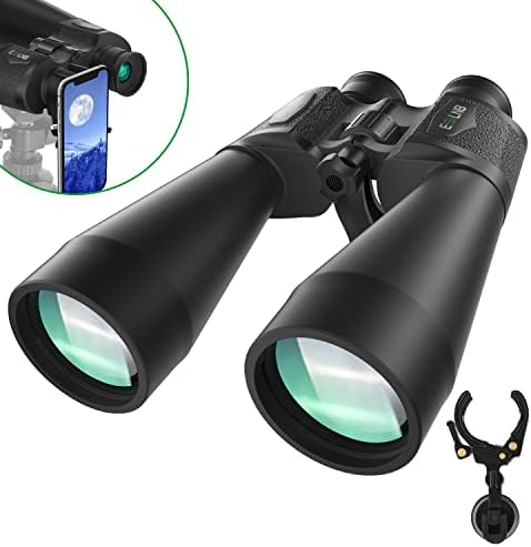 ESSLNB Giant Binoculars Astronomy 15X70 with Phone Adapter Tripod Adapter and Carrying Bag FMC Waterproof Binoculars for Adults Kids