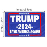 Trump 2024 Flag for Don't Blame Me I Voted for Trump & 2024 The Rules Have Changed, 3x5 Ft Trump Flag Banner with Brass Grommets Outdoor, Decoration Premium Banner 100D Polyester, UV Protection