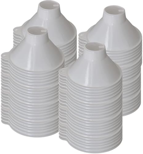 Calculi Strainer - Kidney Stone Collector Funnel with Mesh Screen Filters for Straining Urine and Pee for Analysis Testing (100)