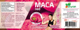 Red Maca capsules for women 1000mg per serving Female health supplement l Energy booster and hormone regulator l 100% organic and natural maca root l Sikyriah (100 count)