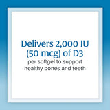 Natural Factors - Vitamin D3 2000 IU, Supports Healthy Bones, 240 Soft Gels