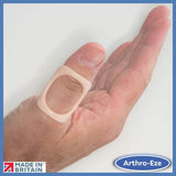 Arthro-Eze Oval Peach Thumb Splint for Trigger Thumb - Mallet Thumb - Thumb Hypermobility - Thumb Arthritis Size 11.5-66.0mm Circumference