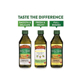 Pompeian Extra Virgin Olive Oil Variety Pack - Smooth EVOO, Gourmet Selection EVOO, Robust EVOO, First Cold Pressed, Naturally Gluten-Free, Non-Allergenic, Non-GMO, 16 Fl Oz (Pack of 3)