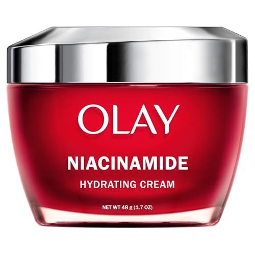 Olay Niacinamide Face Moisturizer, Firming Face Cream for Hydration and Skin Renewal with 99% Pure Niacinamide 1.7 oz