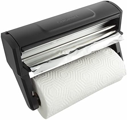 Cuisinart CMP-300 Magnetic Paper Towel and Foil Holder, Black