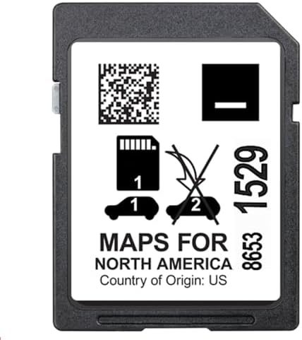 Latest Version 2024 Released GPS Navigation sd Card Map USA Fits Cadilia Chevry Buic GM 86531529
