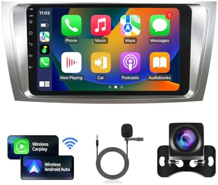 for Toyota Camry Radio(Non-JBL-Version) 2007 2008 2009 2010 2011 Android 14 Touch Screen car Stereo Audio Wireless Carplay& Android Auto Bluetooth,WiFi,Wireless, GPS Pantalla para Backup Camera