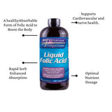 Liquid Folic Acid 800 MCG, 8 oz.