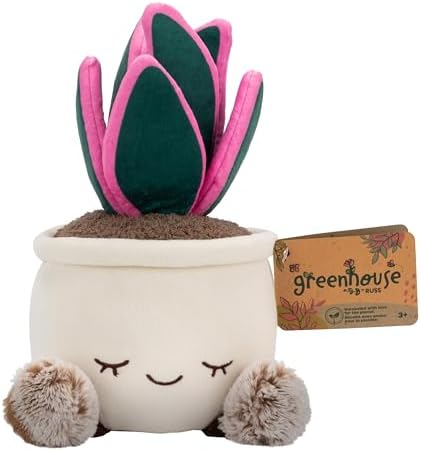 Greenhouse by Russ 12-Inch Oyster Plant Plush - Ultrasoft Official Jazwares Plush - Ages 3+