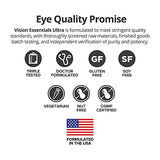 Dr. Whitaker's Vision Essentials Ultra with Lutein | Comprehensive Support with Just One Daily Pill for Macula & Retina Health, Eye Strain, Ocular Pressure, Digital Eye Fatigue, Mood Support and More