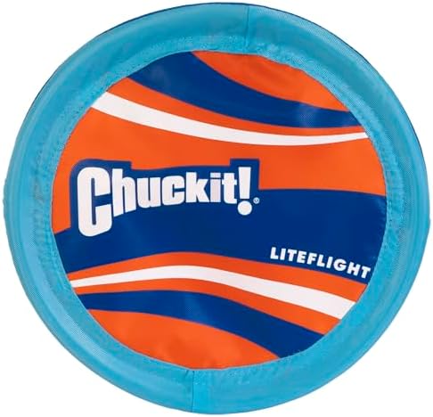 Chuckit! Lite Flight Dog Fetch Toy, Large (10 Inch Diameter)