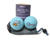 Yoga Tune Up Massage Therapy Balls Pair 2BALLS in Mesh Tote Original Size Jill Miller: Relieve Pain, Alleviate Stress tension, Improve Posture Circulation 2 BALLS COLOR WILL BE SURPRISE 3 COLORS SHOWN