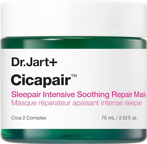 Dr.Jart+ Cicapair™ Sleepair Intensive Repair Night Face Mask with Centella Asiatica | Skin Barrier Repair | Korean Skin Care, 2.53 Fl Oz
