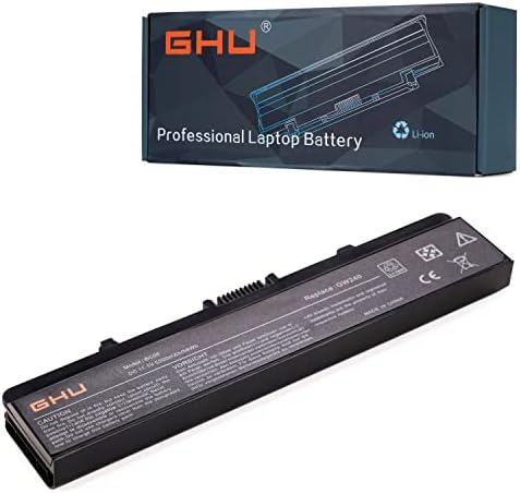 GHU New Laptop Battery 58Wh Replacement for K450N XR693 X284G RU586 RN873 GW240 M911G Compatible with Dell Inspiron 1440 1750 1525 1526 1545 1546 PP29L PP41L Part 312-0844 C601H GW252 HP297