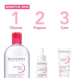 Bioderma - Sensibio - H2O Micellar Water - Makeup Remover Cleanser - Face Cleanser for Sensitive Skin