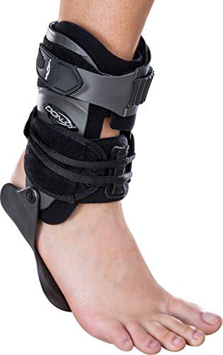 DonJoy Velocity MS (Moderate Support) Ankle Brace: Standard Calf, Right Foot, Medium