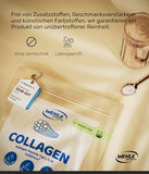 Collagen Powder - Bioactive Collagen Hydrolysate Peptides, Protein Powder, Tasteless, Wehle Sports Made in Germany Collagen Type 1, 2 & 3 Lift Drink (2x1000g)