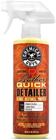 Chemical Guys SPI21616 Leather Quick Detailer for Car Interiors, Furniture, Apparel, Shoes, Sneakers, Boots, and More (Works on Natural, Synthetic, Pleather, Faux Leather and More), 16 fl oz