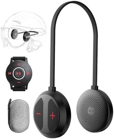 Bluetooth 5.3 Ski Helmet Headphones with Remote Control, 20H Working Time, IPX6 Waterproof, Built-in Mic, HD Speaker Chip, Ice-Resistant Down to -4℉ for Skiing, Snowboarding, Mountain Biking