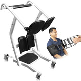 Vive Sit to Stand Lift & Transfer Sling - Elderly Stand Assist Transport Unit Wheelchair Device for Home Care Use, Disability Aid Product for Adults (Sit to Stand Lift + Transfer Sling)