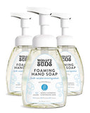 Molly's Suds Foaming Hand Soap - Made with Aloe and Coconut Oil | Moisturizing Hand Wash | Plant-Based, Infused with Essential Oils | Peppermint - 8.25 Oz (Pack of 3)