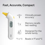 Braun ThermoScan 3 – Digital Ear Thermometer for Kids, Babies, Toddlers and Adults – Fast, Gentle, and Accurate Results in Seconds – Fever Thermometer, IRT3030