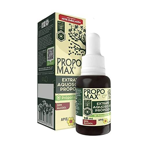 Apis Flora Brazilian Green Bee Propolis, High in Flavonoids and Artepillin-C 7, Wax-Free, Alcohol Free, 30ml (Pack of 2)
