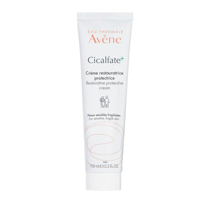 Eau Thermale Avène Cicalfate+ Restorative Protective Cream - Wound Care - Helps Reduce look of Scars - Postbiotic Skincare - Non-Comedogenic - 3.3 fl.oz.