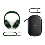 Bose QuietComfort Bluetooth Headphones, Wireless Headphones, Over Ear Noise Cancelling Headphones with Mic, Up To 24 Hours of Battery Life, Cypress Green - Limited Edition Color