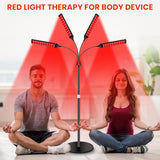 Viconor Red Light Therapy Lamp,4 Head Infrared Light Therapy for Body Device with Adjustable Stand-660nm Red Light＆850nm Near Infrared Light Therapy Device for Face,Body,Pain,Skin at Home