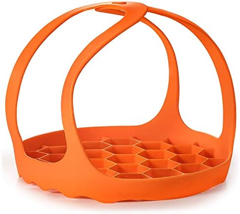 SiCheer Pressure Cooker Sling Silicone Bakeware Sling Compatible with Instant Pot 3 Qt, Compatible with Other Brand Multi-Function Cookers