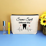 Funny Dentist Gift Makeup Bag for Women Dental Hygienist Gift Future Dentist Gift Dental Student Graduation Gift Cosmetics Bag Dental Assistant Gift Dentist appreciation Gift Birthday Christmas Gift