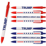 Trump Pens, Ballpoint Pens Bulk, MAKE AMERICA GREAT AGAIN 2024 Our President Donald J. Trump Election Slogan MAGA, Support Trump GOP USA, Gifts for Trump's Fans Men Women Supporter (50Pack Black ink)