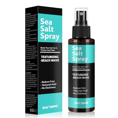 Sea Salt Spray for Hair Men and Women 5 fl oz - Dry Texturizing & Volumizing, Curl and Beach Waves Spray for Hair