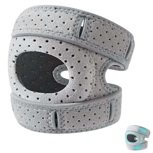 Knee Brace, Adjustable Patellar Tendon Support Sleeves, Patellar Pad Realign Knee Joint While You Move, For Meniscus, Osteoarthritis, Orthopedic, Knee Support for Athletes(1PCS)