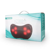 VOYOR-HEALTH Shiatsu Neck and Back Massager with Heat - 3D Kneading Deep Tissue Massage Pillow for Lower Back, Shoulder, Calf, Foot, Use at Home, Car, Office YZ100