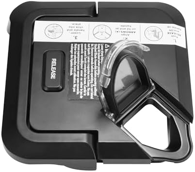Blender Lid for Ninja Blender Replacement Parts, Locking Lid Replacement Top Cover Newer Square Compatible with Ninja 72 OZ Pitcher BL610 BL642 BL682 BN701 BN751 BN700 BN801 and More