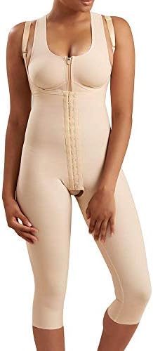 MARENA SFBHM Stage 1 Post-surgical Compression Girdle with High-Back & Front Closure – Adjustable Mid-Calf Length