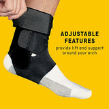 FUTURO Performance Ankle Stabilizer, Left or Right, Adjustable Size, Firm Support, Helps Support Stiff, Sore or Injured Ankles, Customizable Levels of Compression, Breathable Materials (46645ENR)