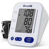 Ovutek Blood Pressure Monitors for Home Use, Blood Pressure Machine Upper Arm, 8.7"-16.5" BP Cuff with Batteries/Type-C Cable, Accurate BP Monitor