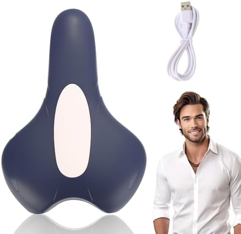 Pelvic Floor Trainer for Women, Pelvic Floor Muscle Trainer, Cushion Type Kegel Trainer, Pelvic Floor Exercise for Women and Men, Intelligent Remote Control Exerciser (Blue)