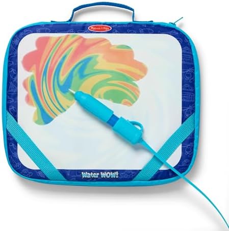 Melissa & Doug Water Wow! Water Wow! Take-Along Multi-Activity Color-Reveal Drawing Set Travel Toy Ages 3+