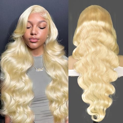 360 Lace Front Wigs Human Hair 200 Density 613 Lace Front Wig Human Hair Body Wave 360 HD Lace Front Wigs Human Hair Pre Plucked With Baby Hair 28 Inch