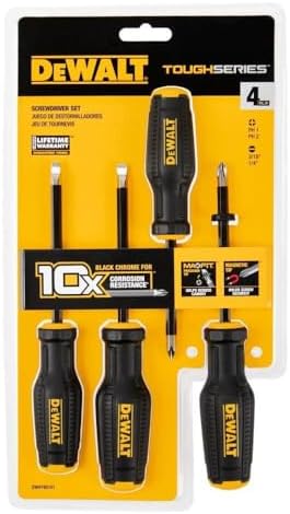 Dewalt Toughseries Screwdriver Set 4Pc