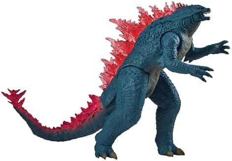 Godzilla x Kong: 13" Mega Deluxe Heat Ray Misting Breath Godzilla Figure by Playmates Toys