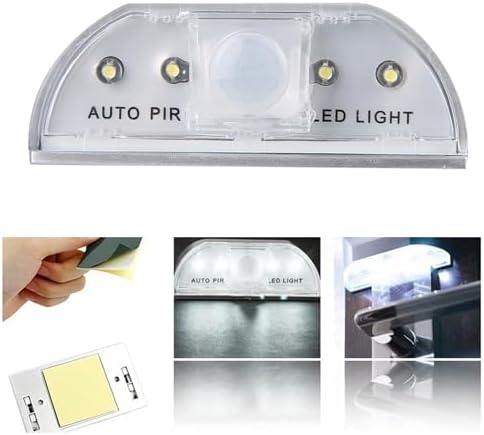 Keyhole Lights, Key Light for Door, Intelligent PIR Infrared Automatic Sensor Motion Detector Keyhole Lock Light 4 LED Lamp