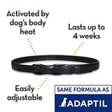 ThunderEase Calming Anti Anxiety Pheromone Collar for Dogs (Small)